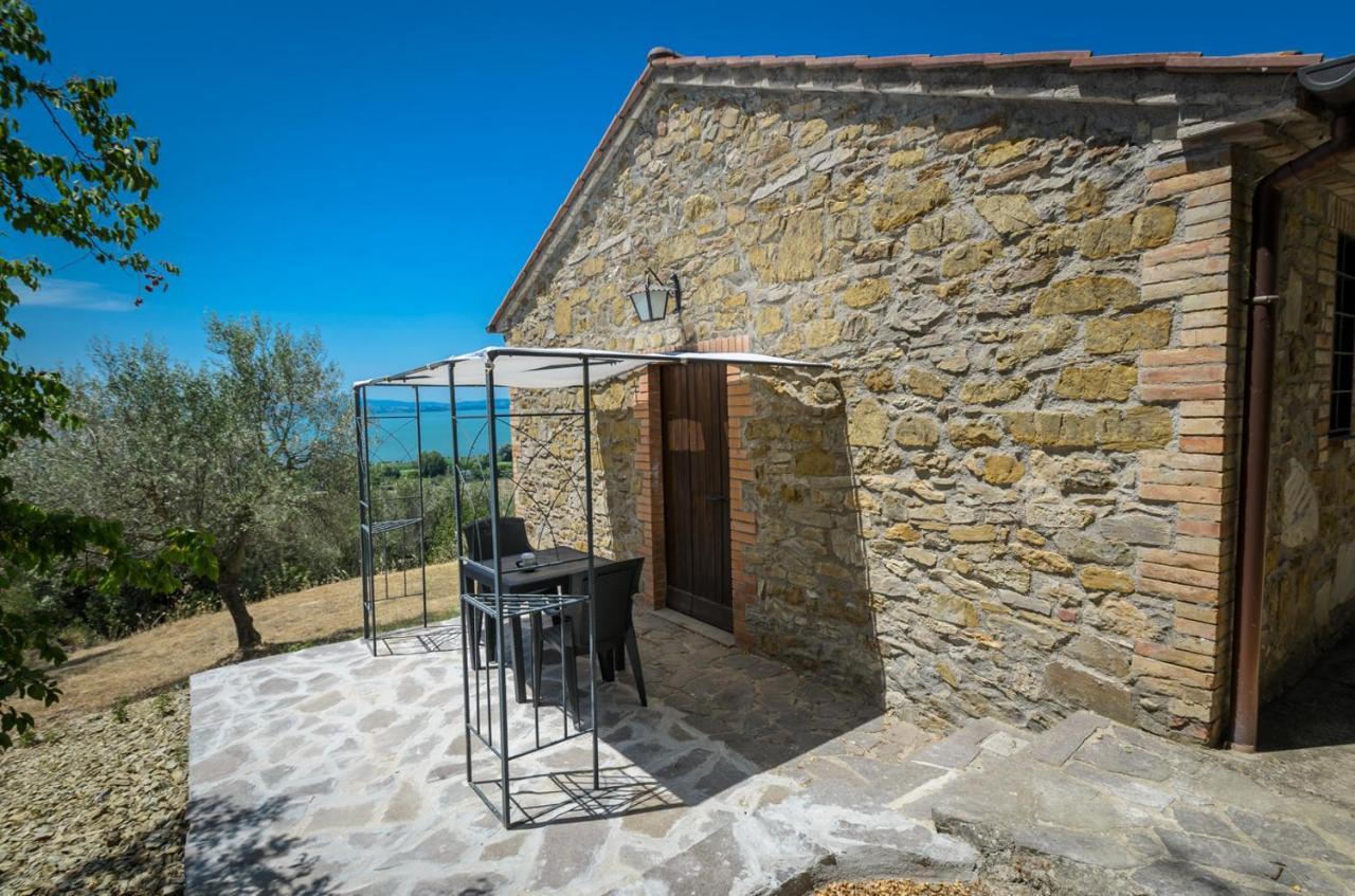 Poloturisticoumbria Rustico Con Piscina Vista Lago Passignano sul Trasimeno Exterior photo
